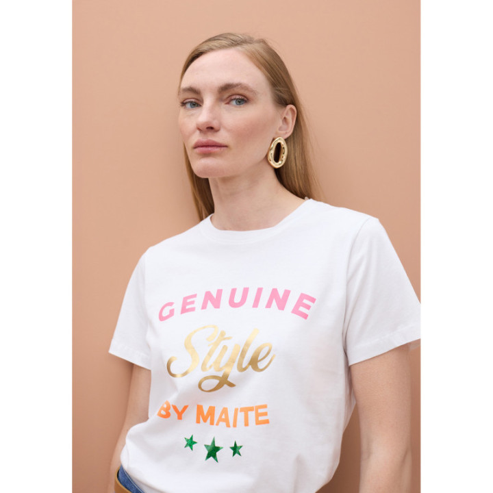 Camiseta Genuine Style multicolor