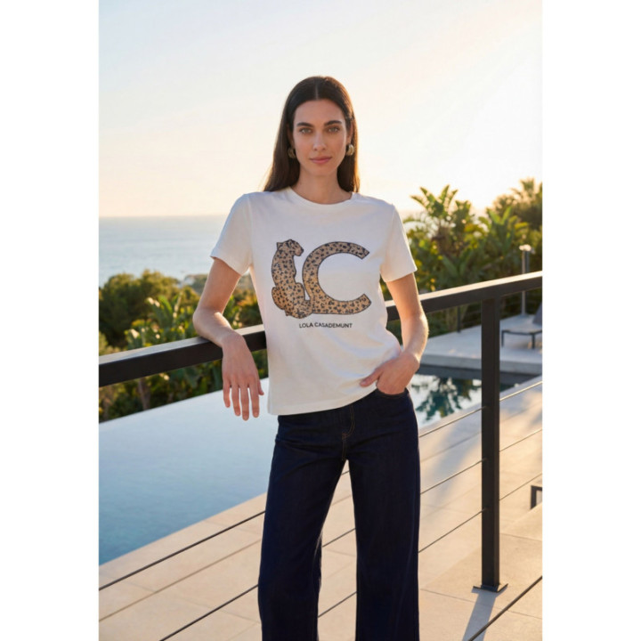 Camiseta LC lentejuelas
