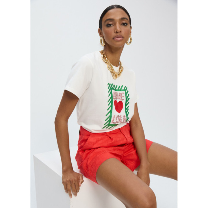 Camiseta LOVE LOLA joyas