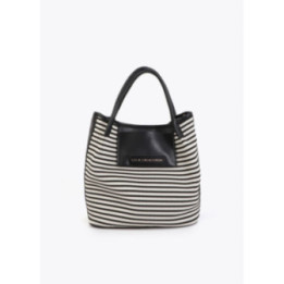Shopper tejido de rayas