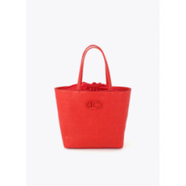 Shopper desestructurado pespuntes monograma
