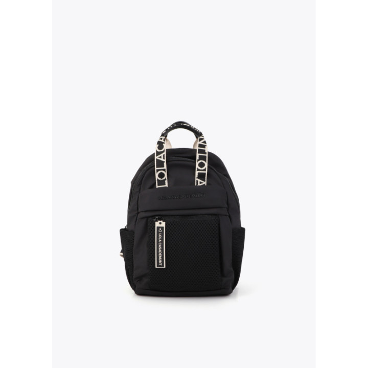 Mochila nylon negro