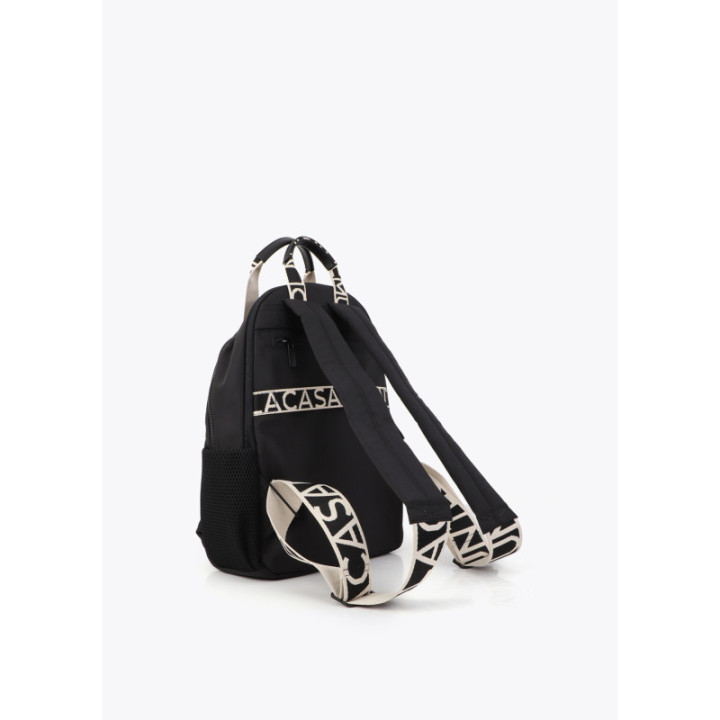 Mochila nylon negro