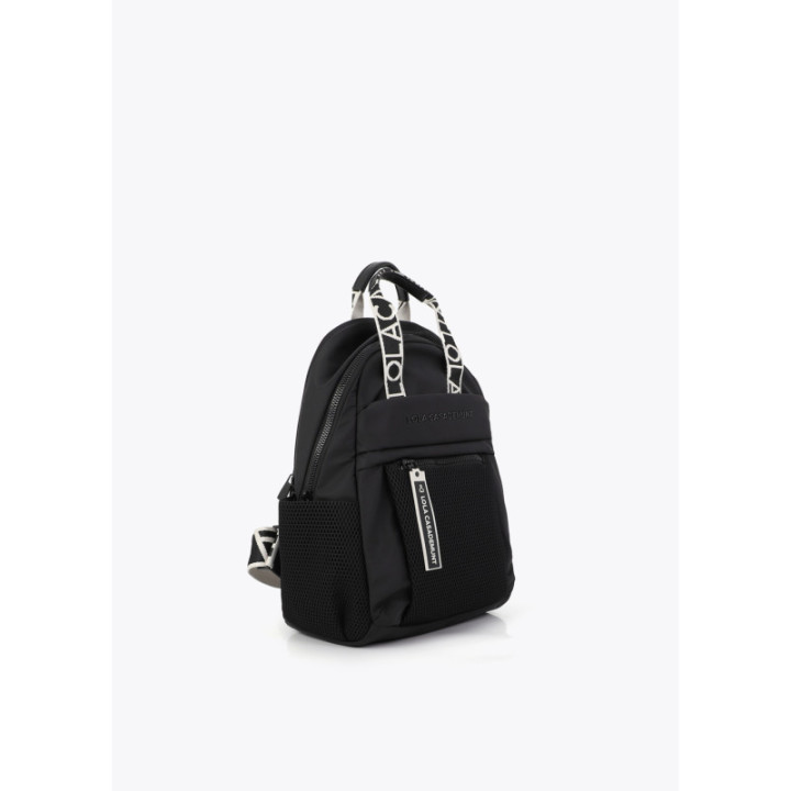 Mochila nylon negro